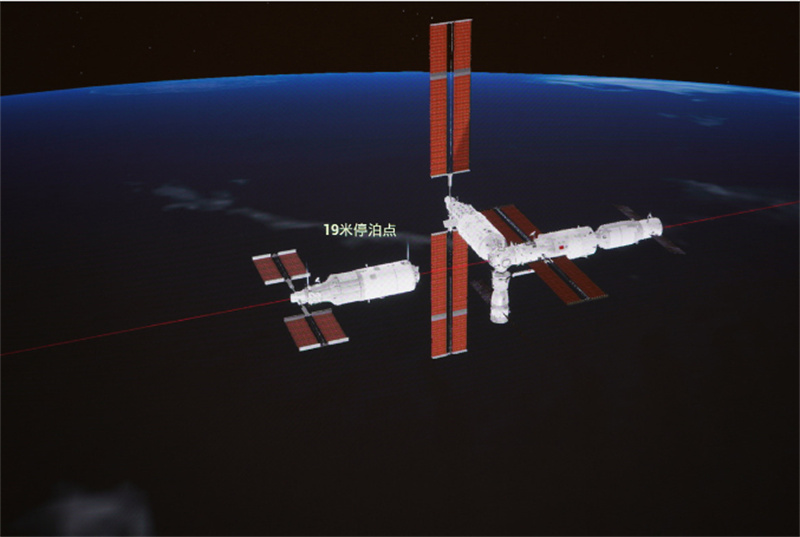 China Completes Transposition Of Mengtian Lab Module China Economic Net