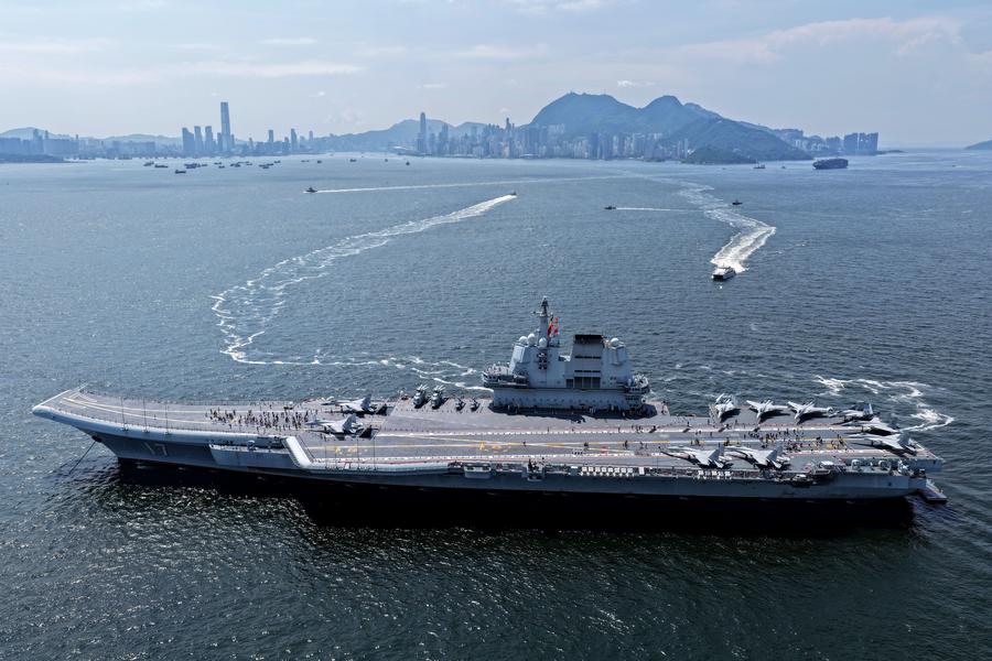 National identity, pride grow as naval fleet led by China's first homegrown aircraft carrier visits Hong Kong
