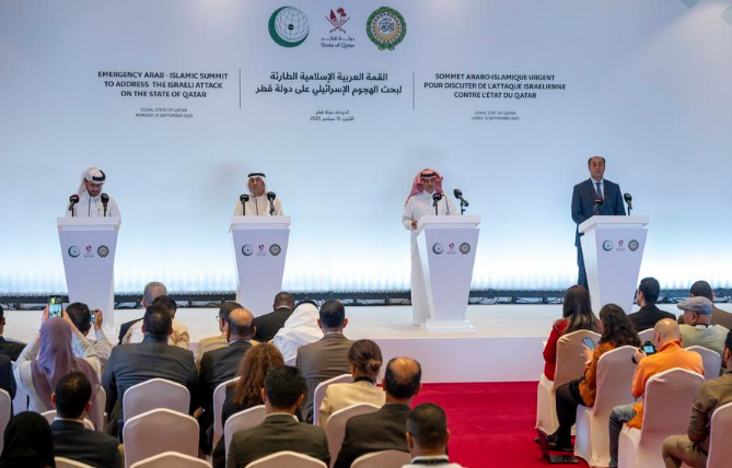 Arab-Islamic summit condemns Israeli attack on Qatar, vows full solidarity