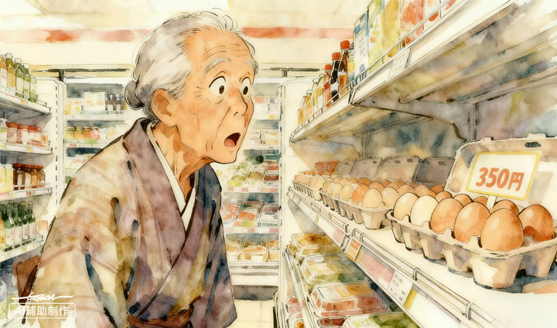 Rising egg prices in Japan