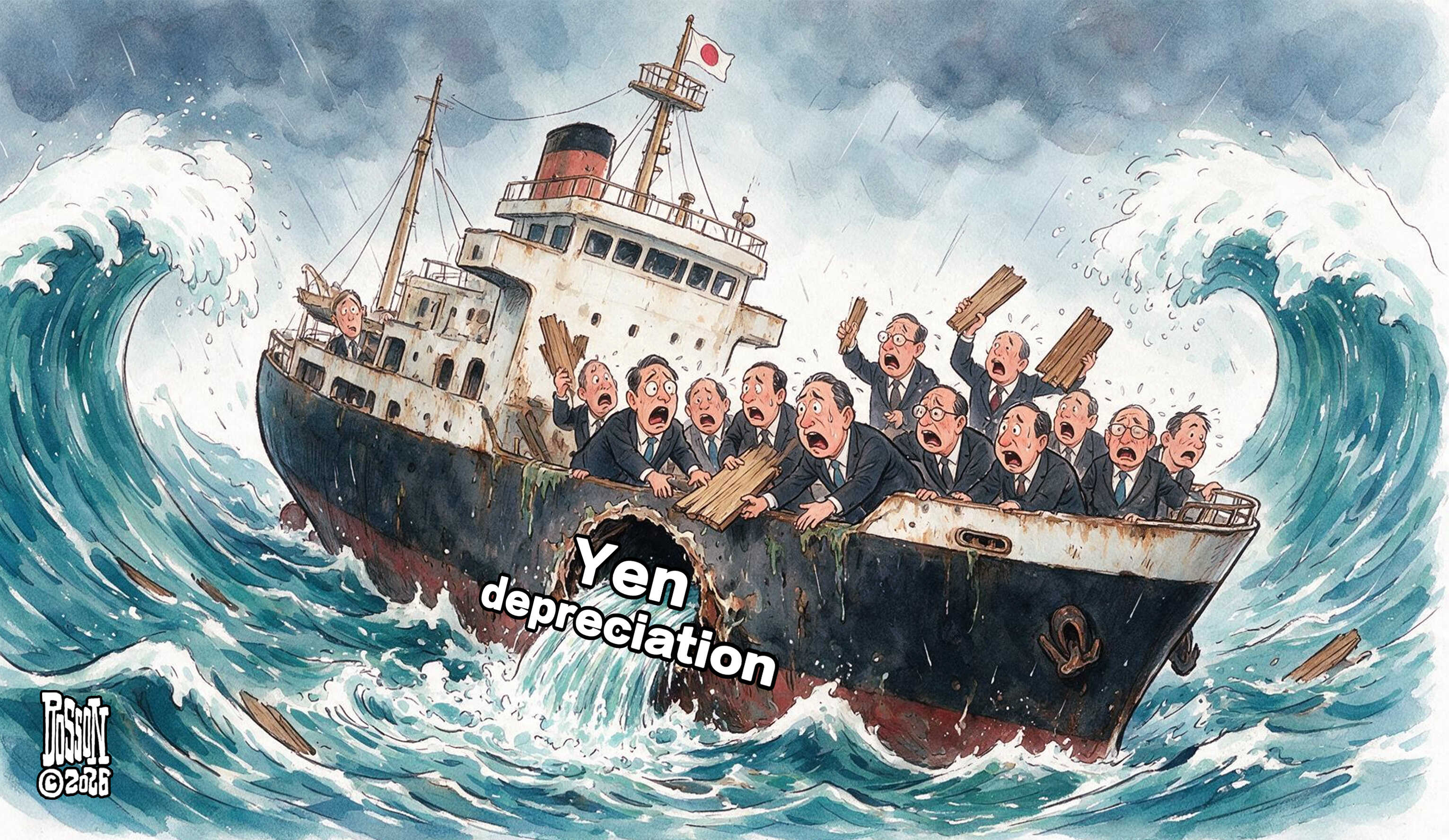 Bankruptcies flood Japan
