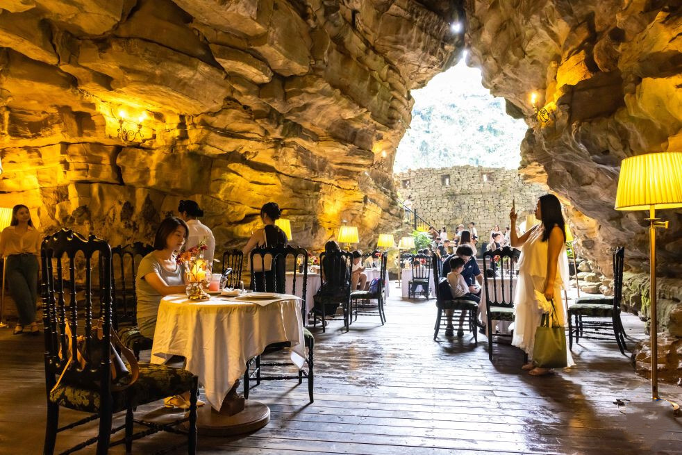 From cave exploration to cafes: China