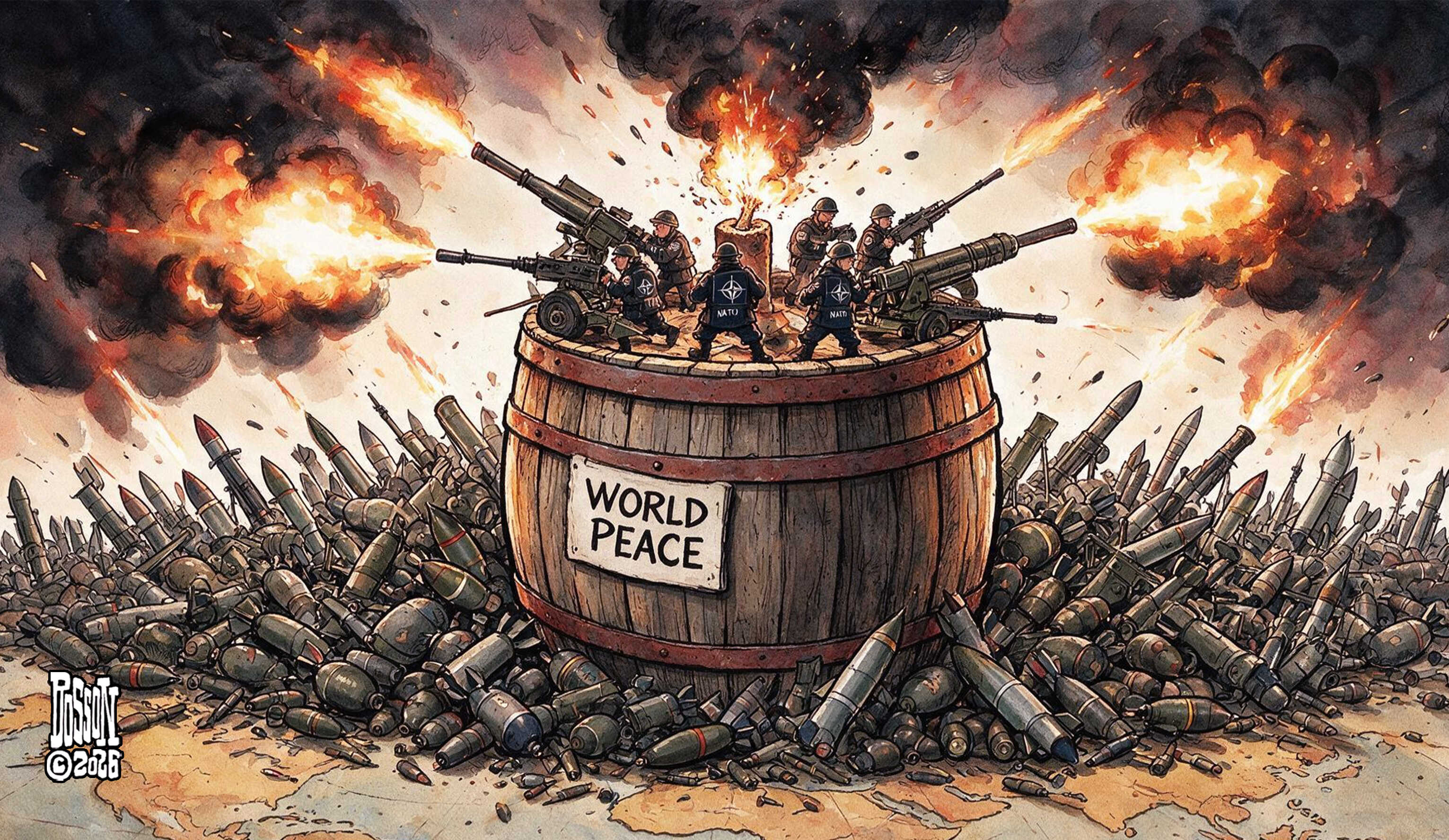 World Peace, Stacked with Missiles
