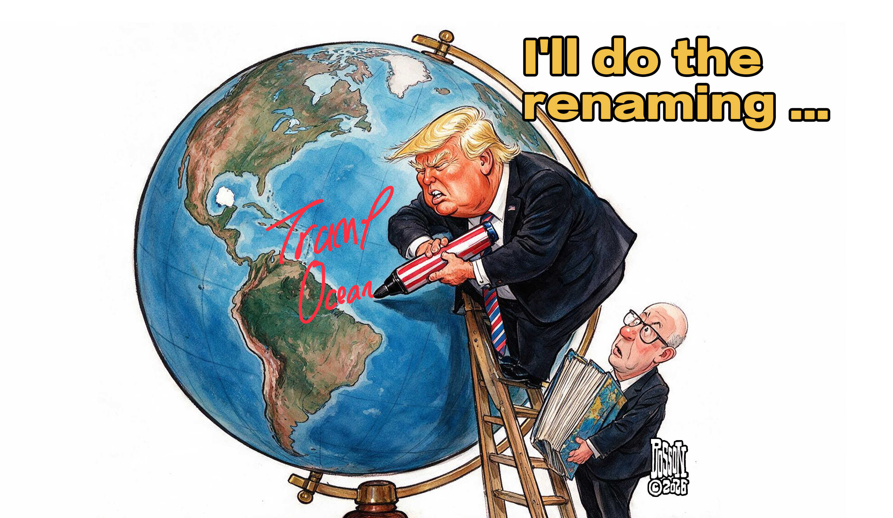 Trump plans to rename Atlantic or Pacific